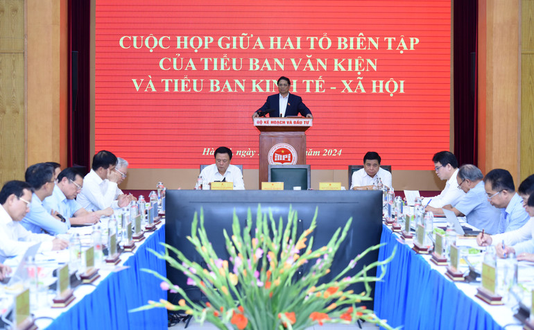 Quang cảnh cuộc họp. (Ảnh: Trần Hải)