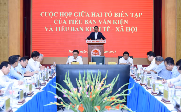 Quang cảnh cuộc họp. (Ảnh: Trần Hải)