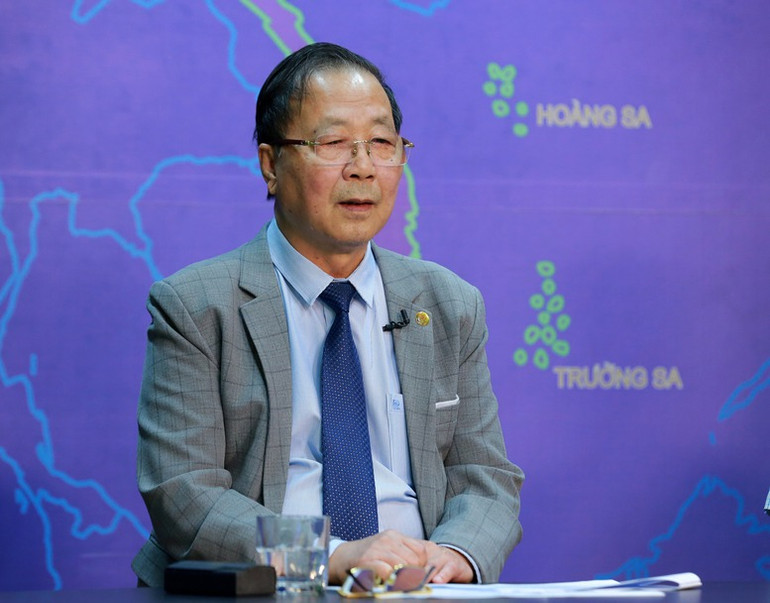 Ông Nguyễn Tiến Thỏa, Nguyên Cục trưởng Cục Quản lý giá tại buổi toạ đàm (Ảnh: VGP).