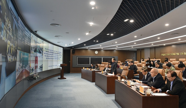 Quang cảnh cuộc họp. (Ảnh: VGP) Quang cảnh cuộc họp. (Ảnh: VGP)