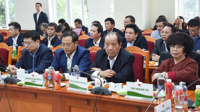 Các đại biểu tham dự Hội nghị tổng kết. (Ảnh: TRẦN HẢI)