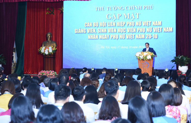 Quang cảnh buổi gặp mặt. (Ảnh: Trần Hải) Quang cảnh buổi gặp mặt. (Ảnh: Trần Hải)