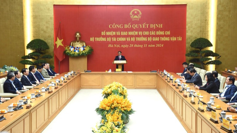 Quang cảnh buổi lễ. (Ảnh: Trần Hải)