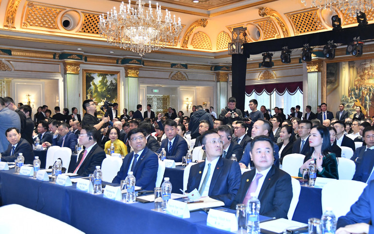 Các đại biểu, doanh nghiệp hai nước tham dự Tọa đàm (Ảnh: Thanh Giang).