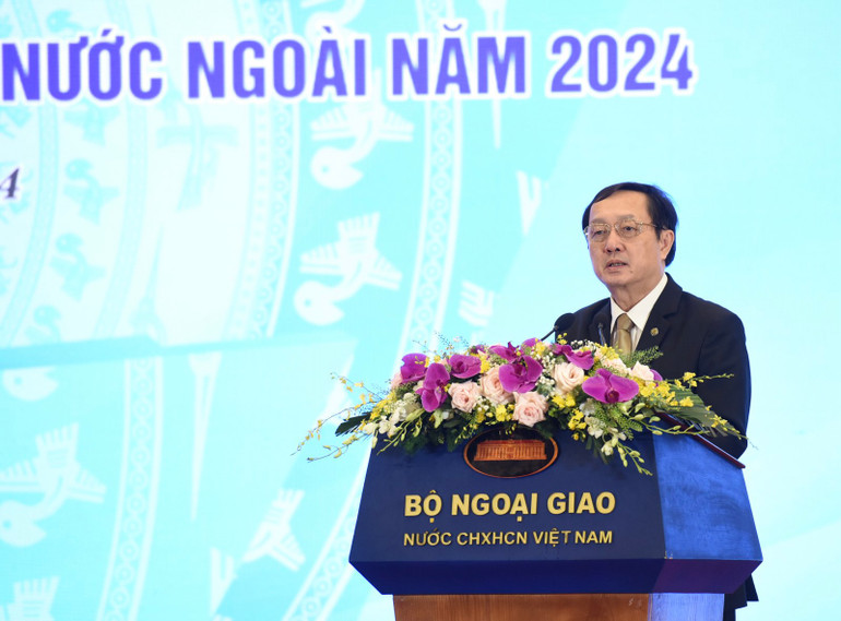 Bộ trưởng Khoa học và Công nghệ Huỳnh Thành Đạt phát biểu ý kiến tại Diễn đàn Tri thức và Chuyên gia Việt Nam ở nước ngoài năm 2024. (Ảnh: Trần Hải) Bộ trưởng Khoa học và Công nghệ Huỳnh Thành Đạt phát biểu ý kiến tại Diễn đàn Tri thức và Chuyên gia Việt Nam ở nước ngoài năm 2024. (Ảnh: Trần Hải)