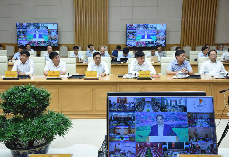 Đại diện các bộ, ngành, cơ quan, đơn vị tham dự Phiên họp. (Ảnh: Trần Hải)