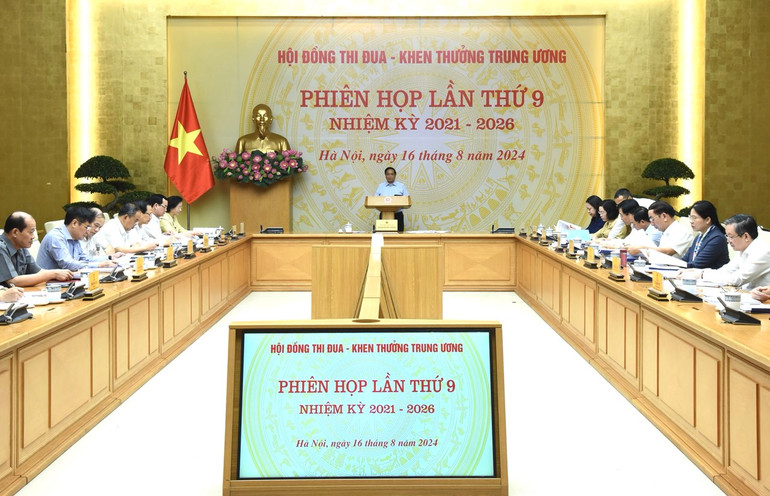 Quang cảnh Phiên họp lần thứ 9 Hội đồng Thi đua-Khen thưởng Trung ương. (Ảnh: TRẦN HẢI) Quang cảnh Phiên họp lần thứ 9 Hội đồng Thi đua-Khen thưởng Trung ương. (Ảnh: TRẦN HẢI)