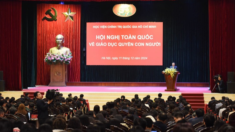 Quang cảnh Hội nghị. (Ảnh: TRẦN HẢI) Quang cảnh Hội nghị. (Ảnh: TRẦN HẢI)