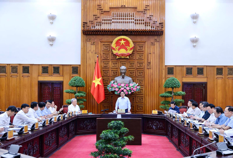 Quang cảnh cuộc họp. (Ảnh: TRẦN HẢI)