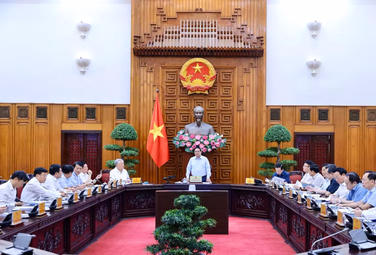 Quang cảnh cuộc họp. (Ảnh: TRẦN HẢI)