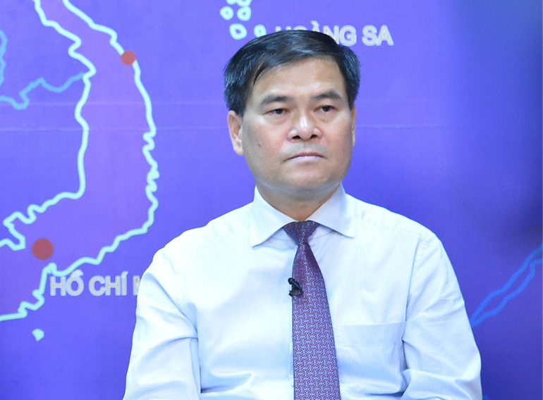 Thứ trưởng Tài chính Bùi Văn Khắng tại buổi toạ đàm. (Ảnh: VGP)