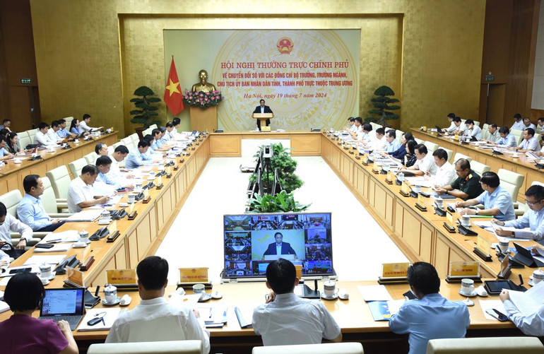 Quang cảnh hội nghị. (Ảnh: TRẦN HẢI)