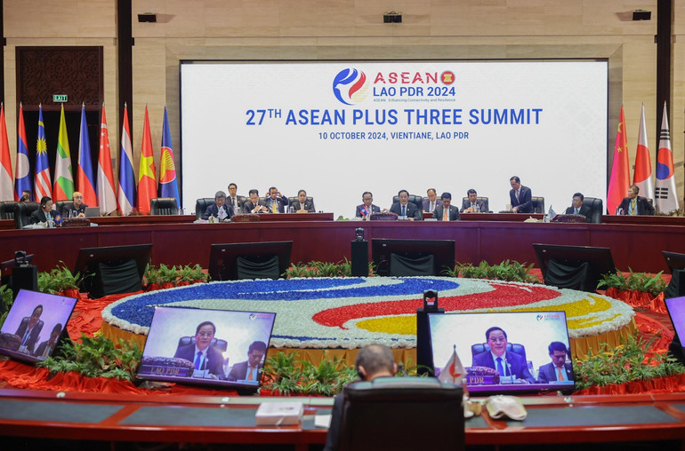 Quang cảnh Hội nghị Cấp cao ASEAN-3 (Ảnh: Nhật Bắc/VGP). Quang cảnh Hội nghị Cấp cao ASEAN-3 (Ảnh: Nhật Bắc/VGP).