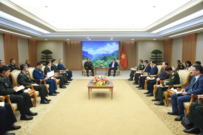 Quang cảnh buổi tiếp. (Ảnh: Trần Hải) Quang cảnh buổi tiếp. (Ảnh: Trần Hải)