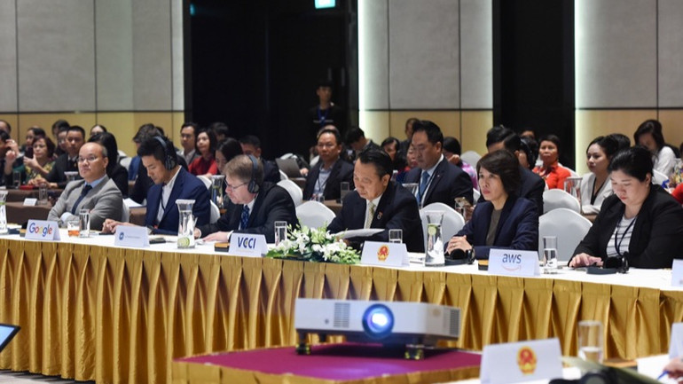 Các đại biểu tham dự Hội nghị. (Ảnh: Trần Hải)