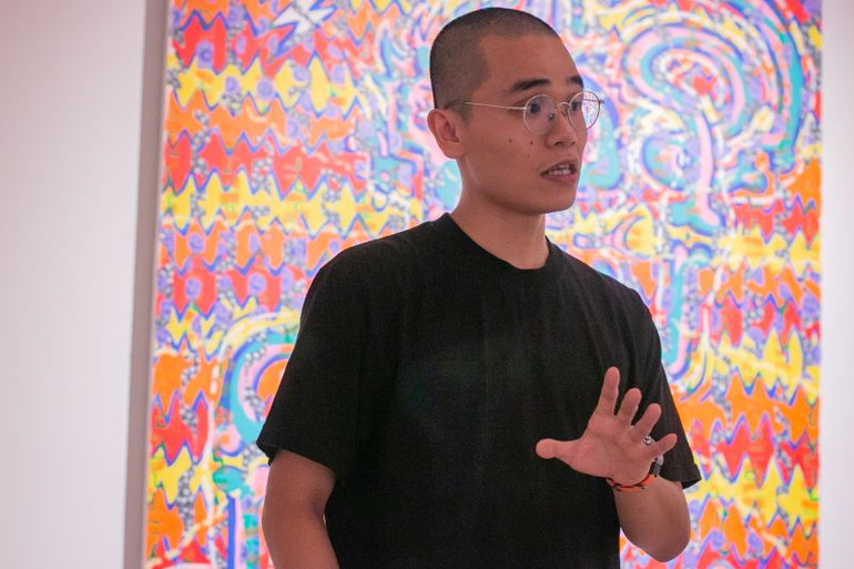 Chân dung họa sĩ Tèo Phạm.