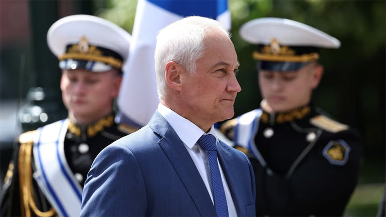 Bộ trưởng Quốc phòng Nga Andrei Belousov. (Ảnh: Reuters)