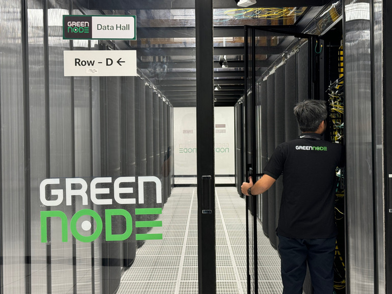 Trung tâm dữ liệu AI Cloud của GreenNode tại Thái Lan. (Ảnh: VNG)