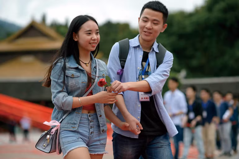 Một sự kiện “hẹn hò chớp nhoáng” được tổ chức tại huyện Bành Thủy (Trùng Khánh).