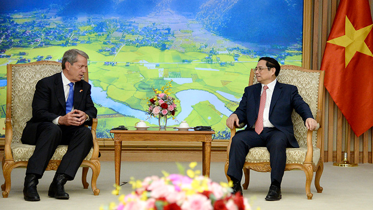 Thống đốc Pillen khẳng định bang Nebraska muốn củng cố và mở rộng quan hệ với Việt Nam.