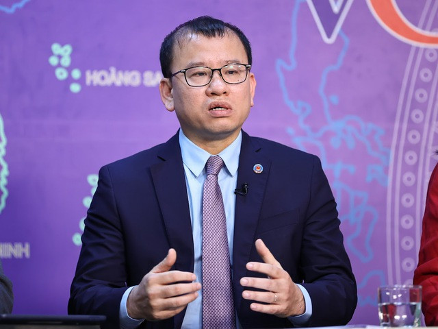 Phó Vụ trưởng Vụ Tài chính các ngân hàng và các tổ chức tài chính (Bộ Tài chính) Nguyễn Hoàng Dương. (Ảnh: VGP)