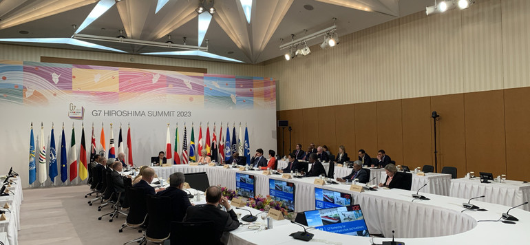 Quang cảnh Phiên họp "Nỗ lực chung vì một hành tin bền vững". (Ảnh: Dương Giang/TTXVN)