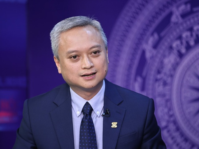 Ông Nguyễn Anh Phong, Tổng Giám đốc Sở giao dịch chứng khoán Hà Nội (HNX). (Ảnh: VGP)