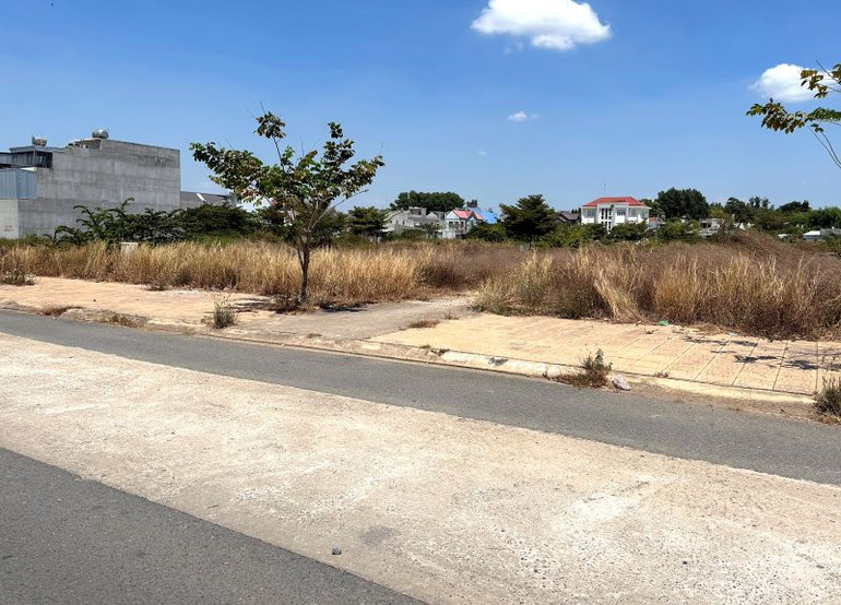 Một số nhà người dân đã xây dựng trong Dự án khu dân cư Phước Tân.