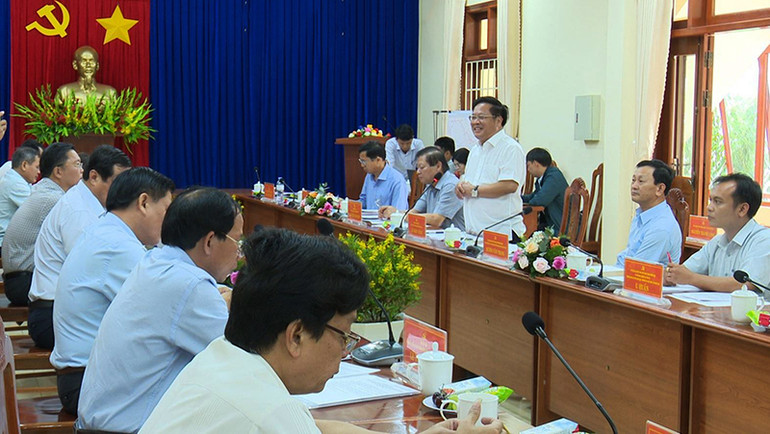 Lãnh đạo cấp cao hai tỉnh Kon Tum và Quảng Nam làm việc để giải quyết vướng mắc.