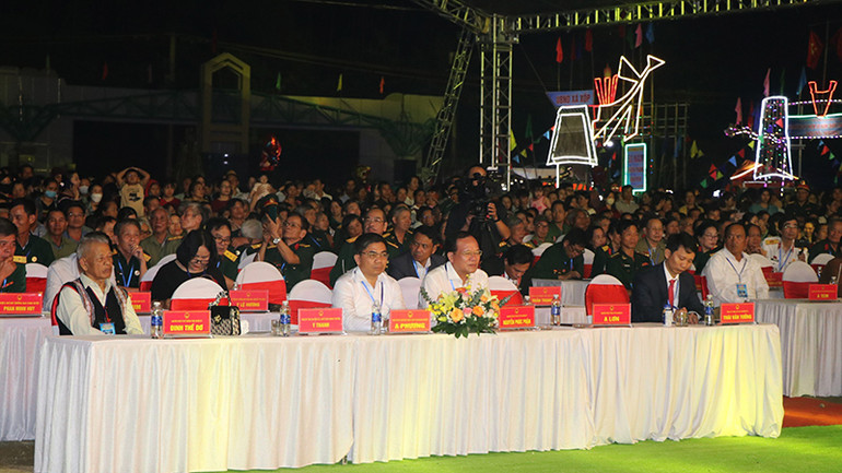 Quang cảnh buổi lễ.