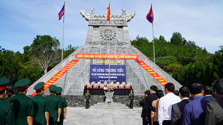 Quang cảnh buổi lễ.