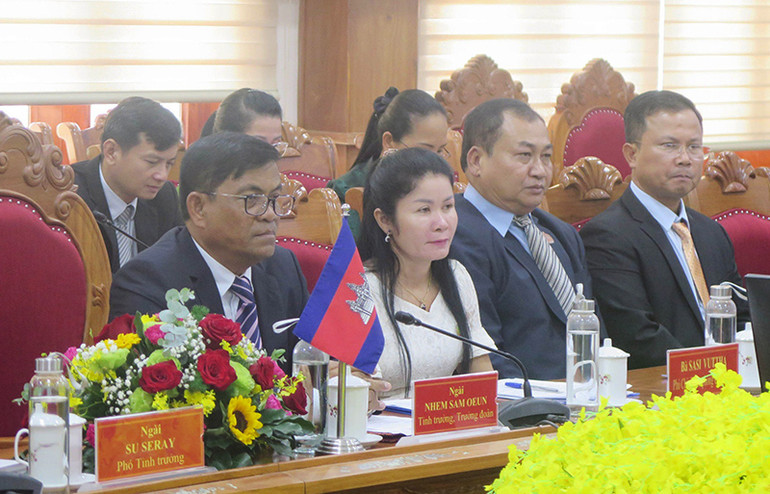 Đoàn đại biểu tỉnh Ratanakiri.