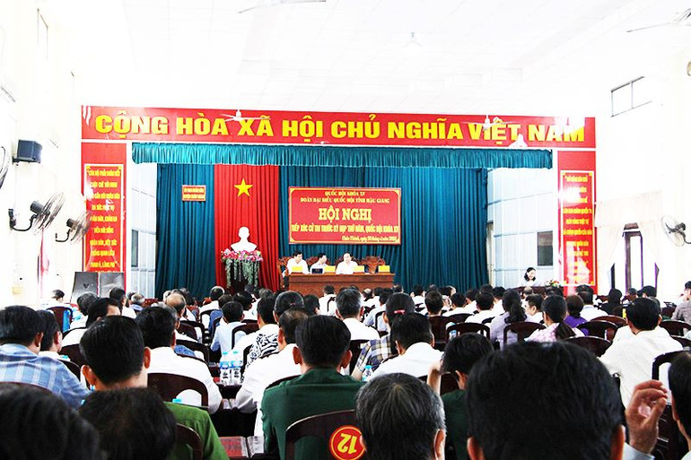 Quang cảnh hội nghị.