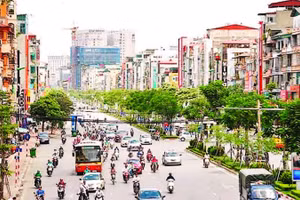 Đường Xã Đàn thuộc tuyến vành đai 1, thành phố Hà Nội.