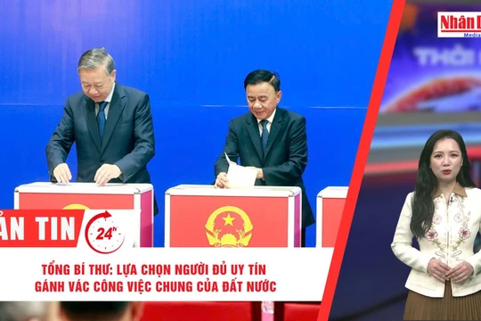 [Video] Thời sự 24h ngày 15/3/2026: Tổng Bí thư: Lựa chọn người đủ uy tín gánh vác công việc chung của đất nước 