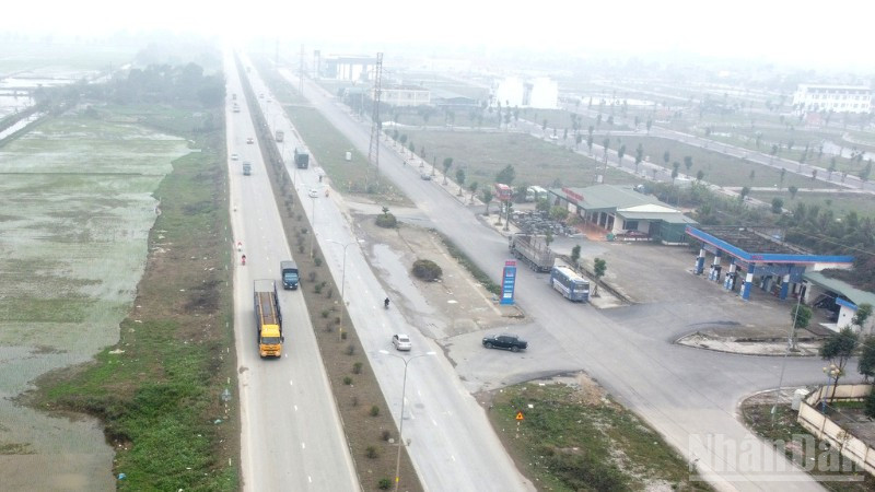 Một đoạn trên tuyến tránh phía đông thành phố Thanh Hóa.