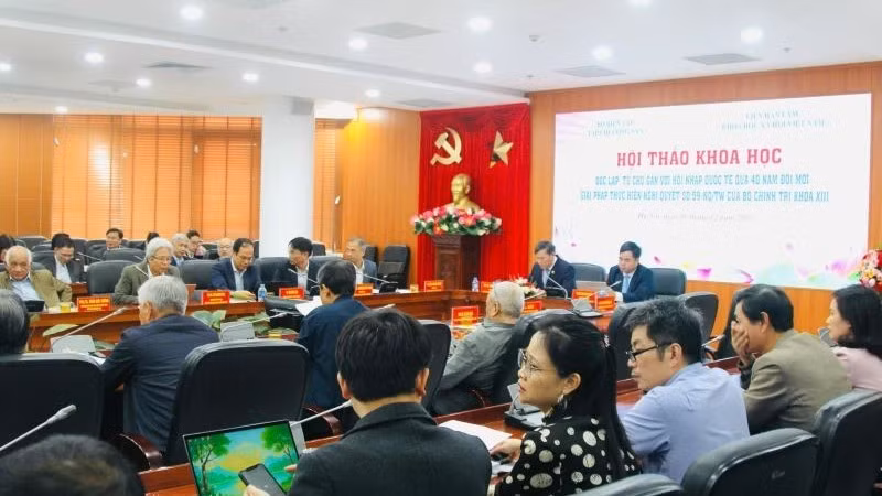 Hội thảo diễn ra chiều 16/12 tại Hà Nội.