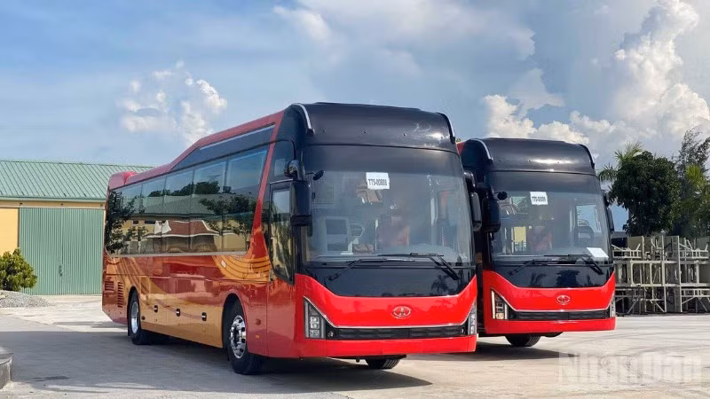 Ảnh minh họa: Xe giường nằm 2 tầng.