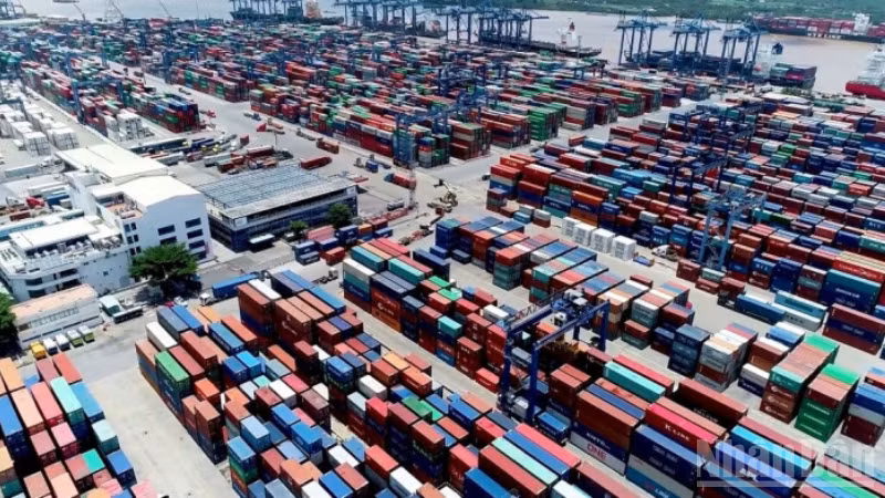 Ảnh minh họa: Cảng Cát Lái.