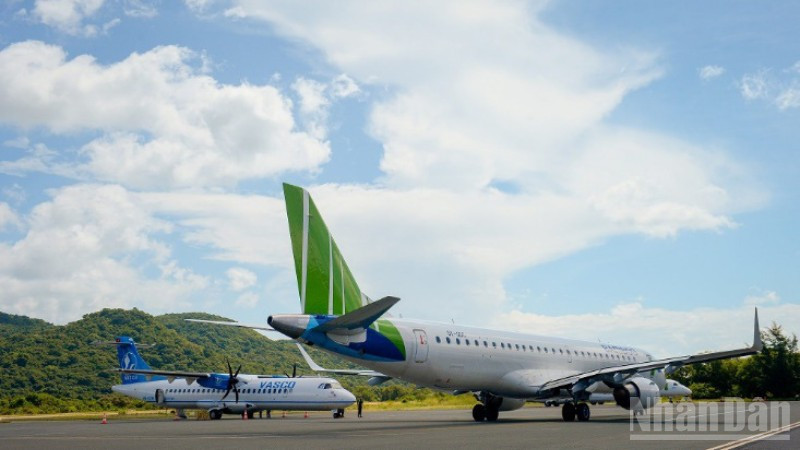 VASCO và Bamboo Airways là 2 hãng bay đúng giờ nhất toàn ngành hàng không nội địa trong tháng 11/2025.