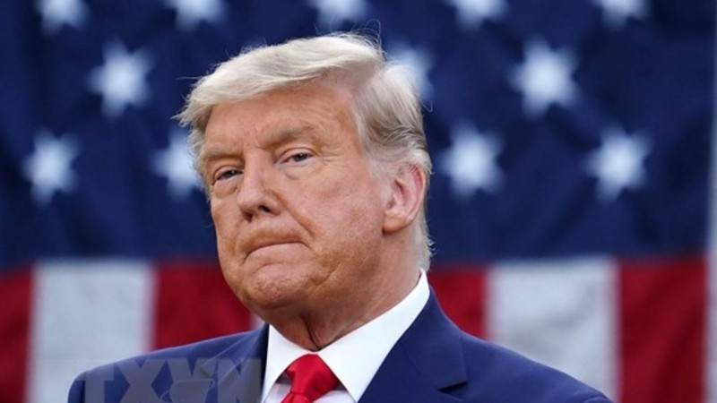 Tổng thống Mỹ Donald Trump. (Ảnh: TTXVN)