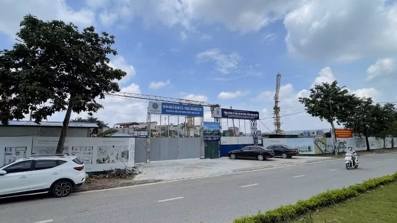 Dự án nhà ở xã hội Thăng Long Green City. 