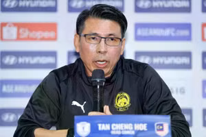 Huấn luyện viên Tan Cheng Hoe của đội tuyển Malaysia. (Ảnh: AFF)