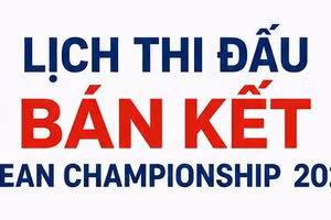 Lịch thi đấu bán kết ASEAN Championship 2026: Việt Nam gặp Malaysia