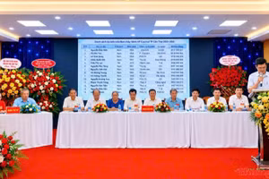 Quang cảnh Đại hội Đại biểu Chăn nuôi Thỏ Việt Nam.