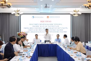 Bộ Giáo dục và Đào tạo tổ chức hội thảo về phát triển đại học tinh hoa, đại học xuất sắc ngày 10/8/2026. (Ảnh: THANH QUÝ)