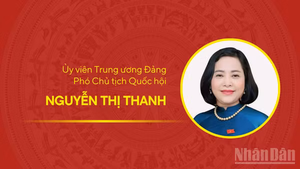 [Infographic] Tiểu sử Phó Chủ tịch Quốc hội Nguyễn Thị Thanh