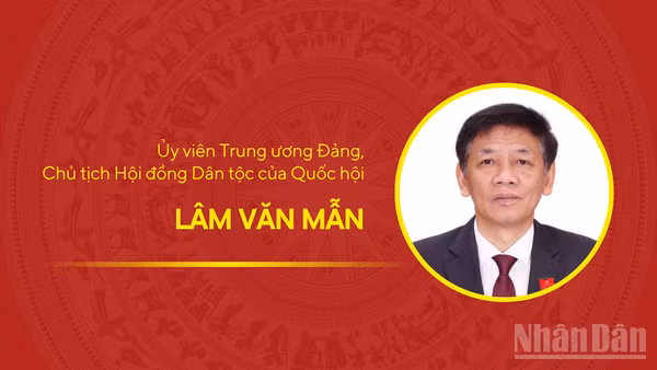 [Infographic] Tiểu sử Chủ tịch Hội đồng Dân tộc của Quốc hội Lâm Văn Mẫn