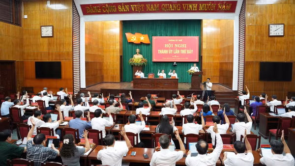 Hội nghị đã thống nhất cao đánh giá tình hình 9 tháng đầu năm, xác định nhiệm vụ trọng tâm những tháng cuối năm 2026. (Ảnh: Hoàng Tiến)