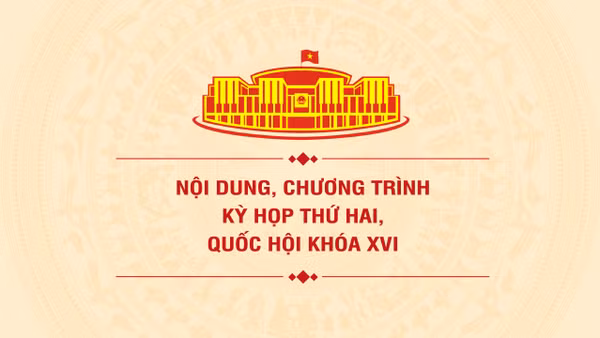 [Infographic] Nội dung, chương trình dự kiến Kỳ họp thứ hai, Quốc hội khóa XVI